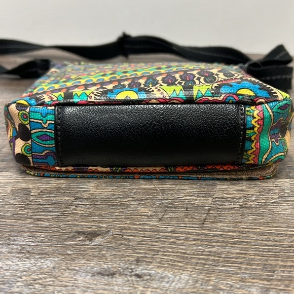 Sakroots Artist Circle Small Flap Messenger Bag -Rainbow Spirit Desert - Picture 8 of 8